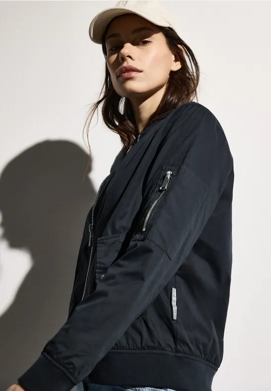 Blouson dark navy blue
