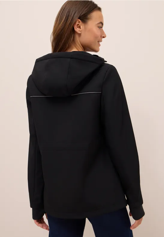 Veste Midi Softshell Black