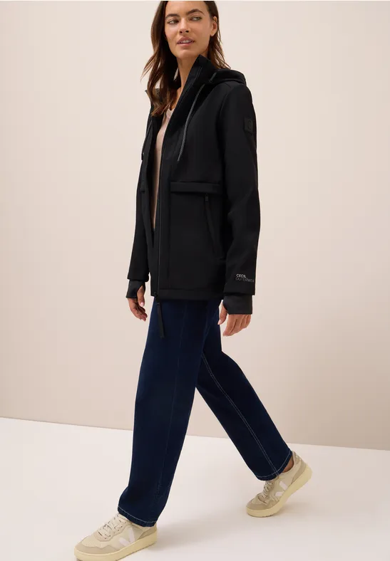 Veste Midi Softshell Black