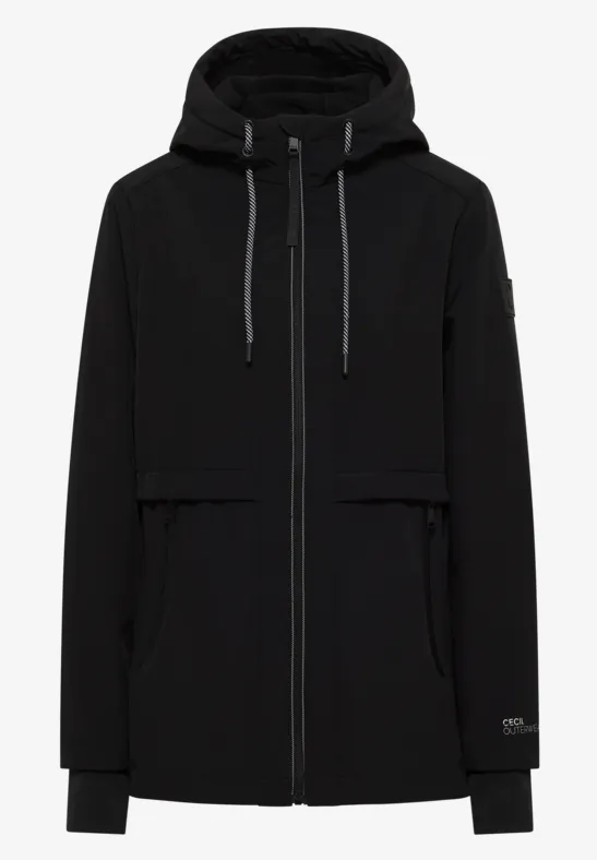 Veste Midi Softshell Black