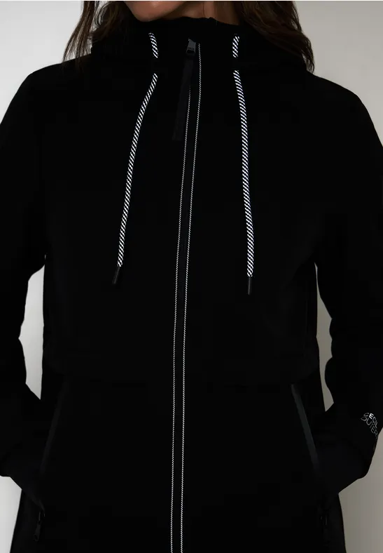Midi Softshell Jacke dark navy blue