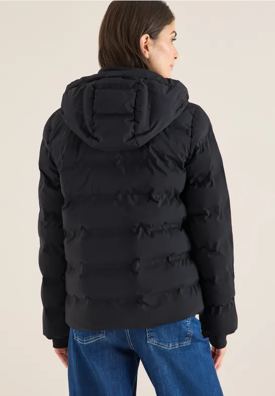 Jacke mit verklebten Nähten Black