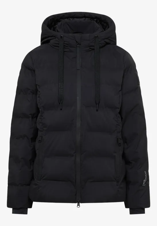 Jacke mit verklebten Nähten Black