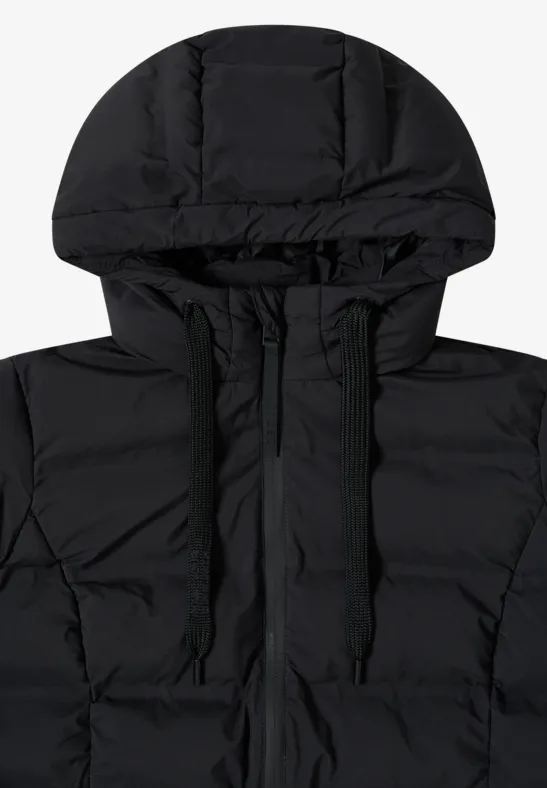 Jacke mit verklebten Nähten Black