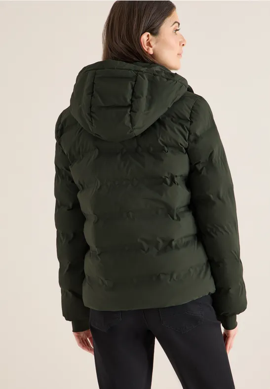 Veste avec coutures collées olive wood