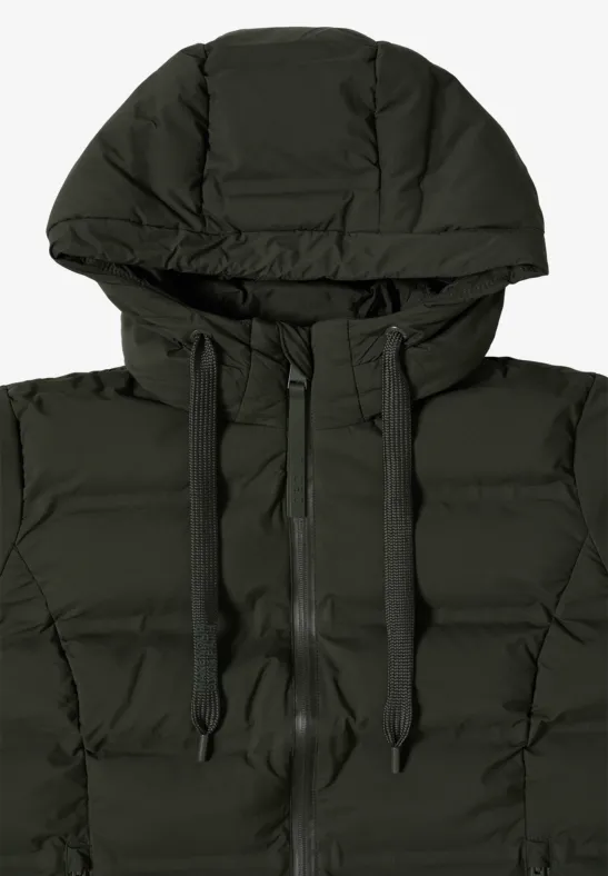 Veste avec coutures collées olive wood