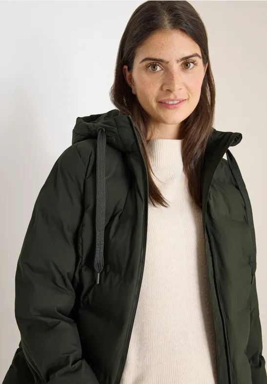 Veste avec coutures collées olive wood