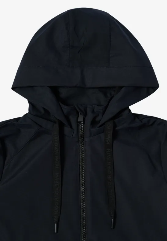 Kurze Trench Jacke dark navy blue