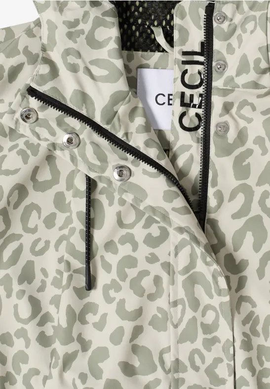 Coupe-vent avec sweat à capuche chlorella green