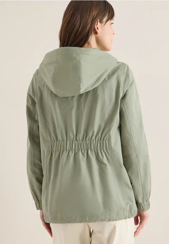 Midi-Jacke chlorella green