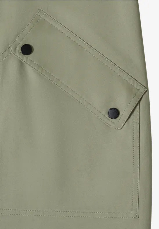 Midi-Jacke chlorella green