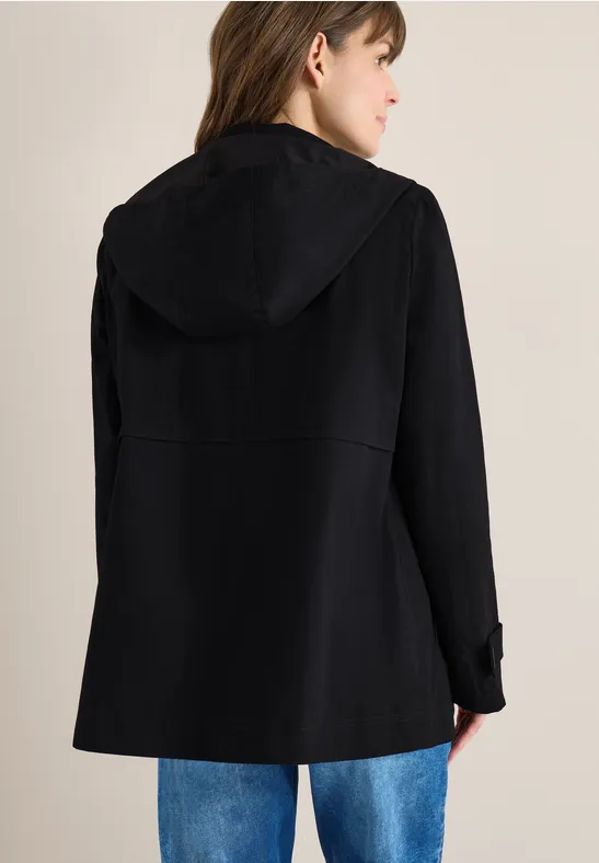 Midi Trenchcoat Black