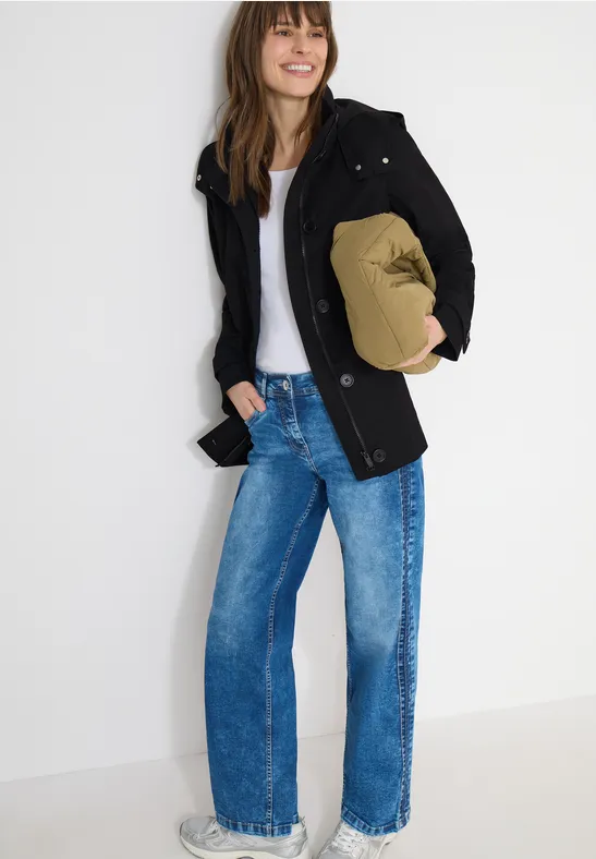 Midi Trenchcoat Black