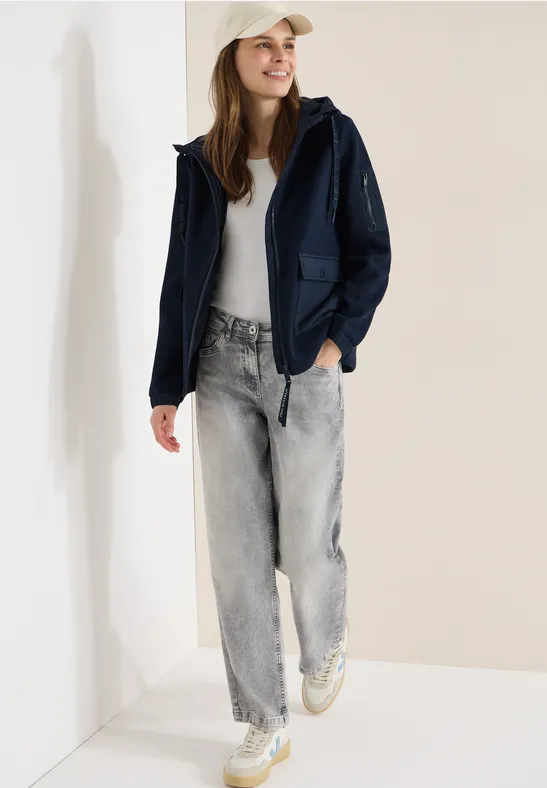 Kurze Jacke blue navy