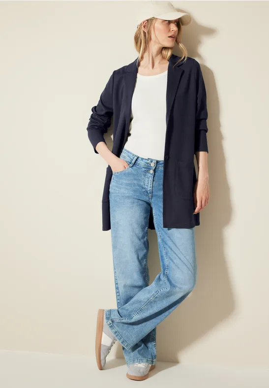 Langer Blazer universal blue