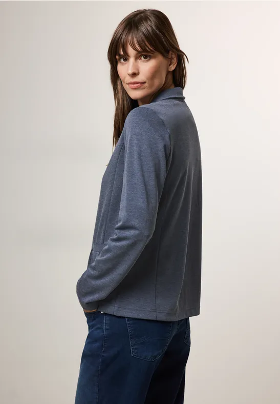 Blazer de base universal blue melange