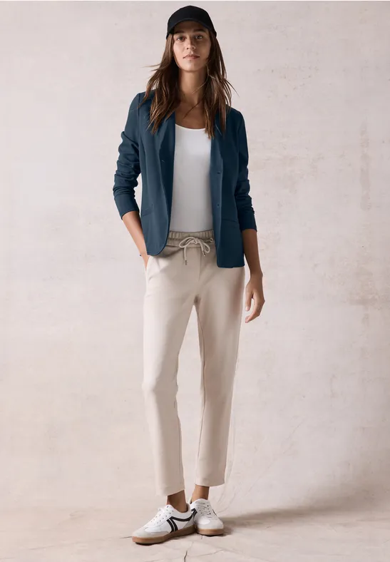 Basic Blazer oil blue