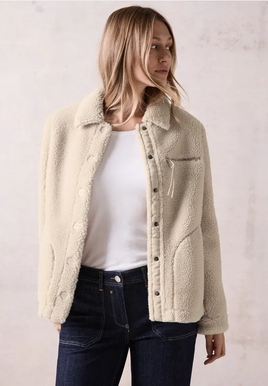 Veste Teddy teddy vanilla white