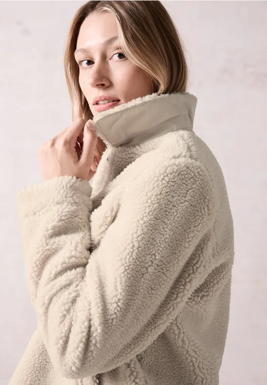 Veste Teddy teddy vanilla white