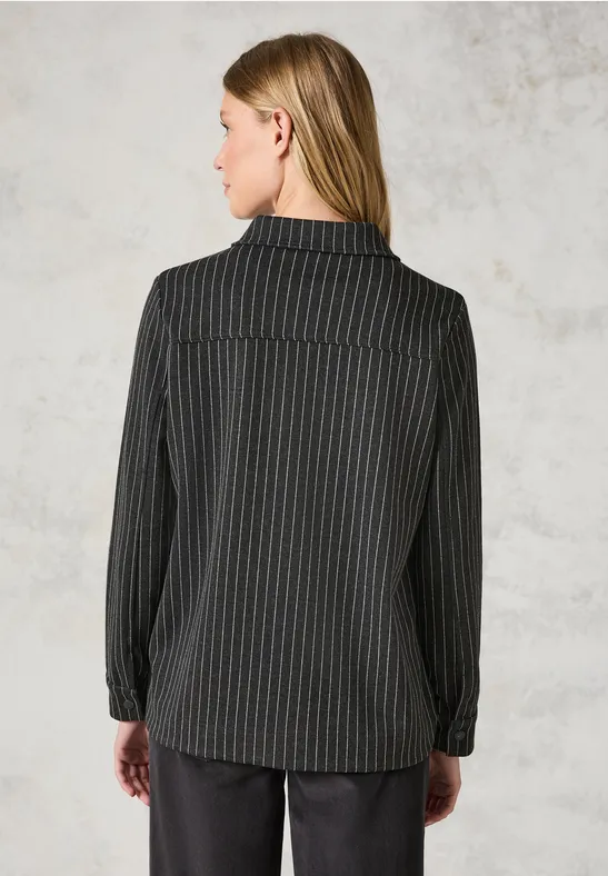 Sweat-Overshirt deep charcoal grey