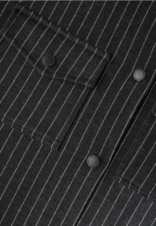 Sweat-Overshirt deep charcoal grey