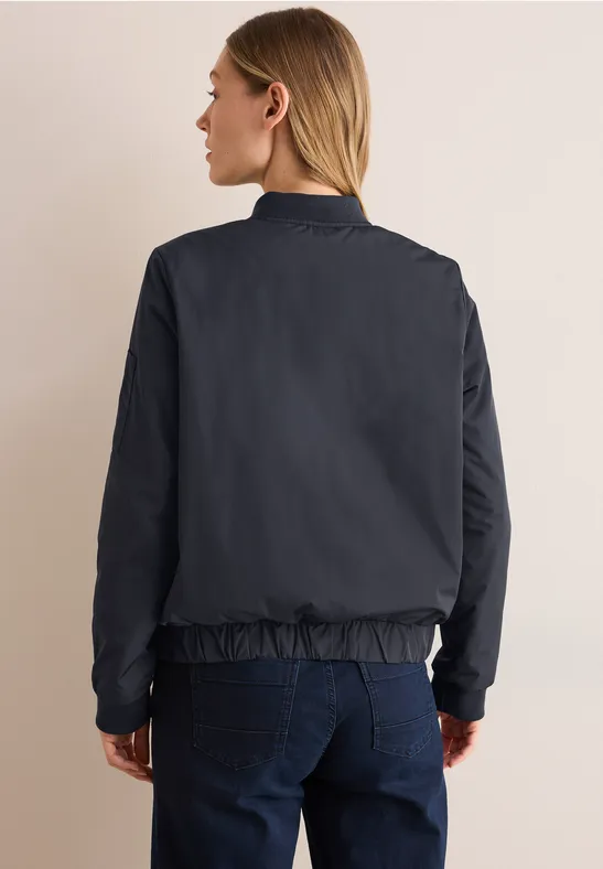 Blouson avec patte de boutonnage dark navy blue