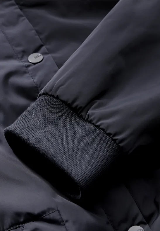 Blouson avec patte de boutonnage dark navy blue