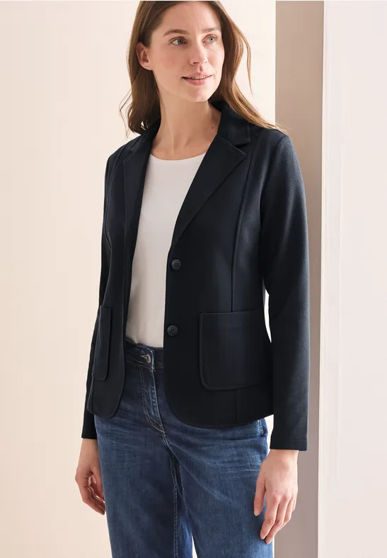 Blazer avec structure universal blue