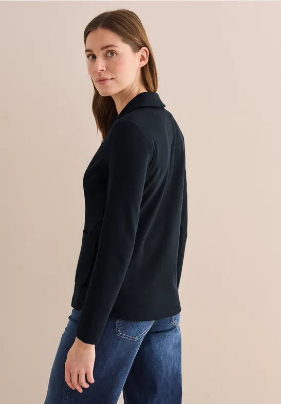 Blazer avec structure universal blue