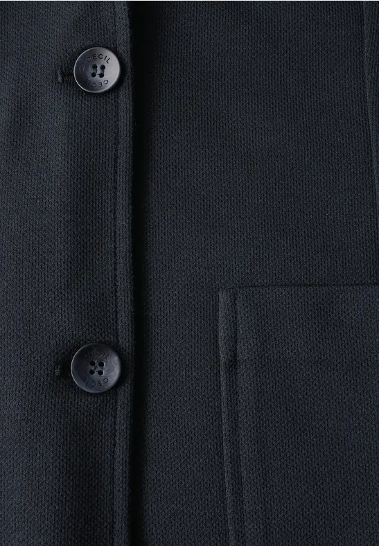 Blazer avec structure universal blue