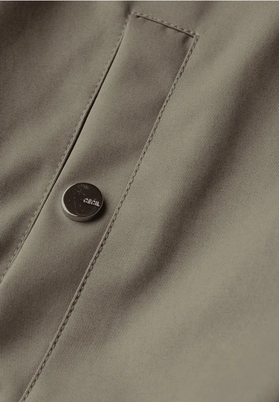 Blouson mit Kapuze smoky taupe