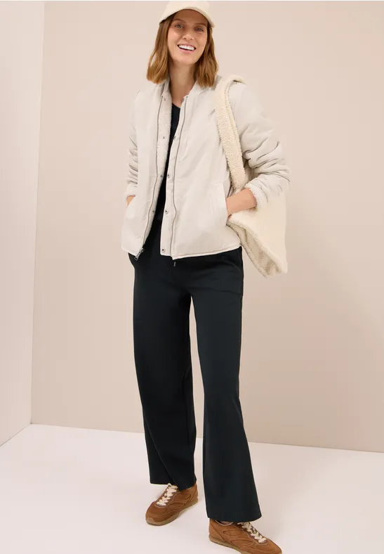 Wendbarer Blouson teddy vanilla white