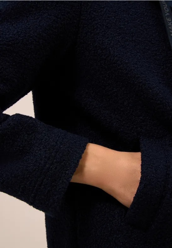 Trench-coat avec incrustation dark navy blue
