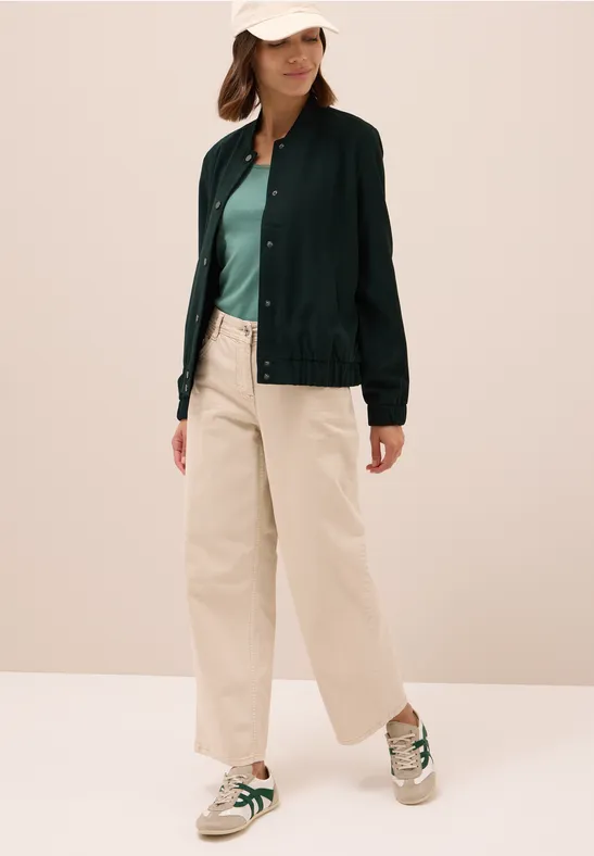 Mini-Cord Blouson ink green