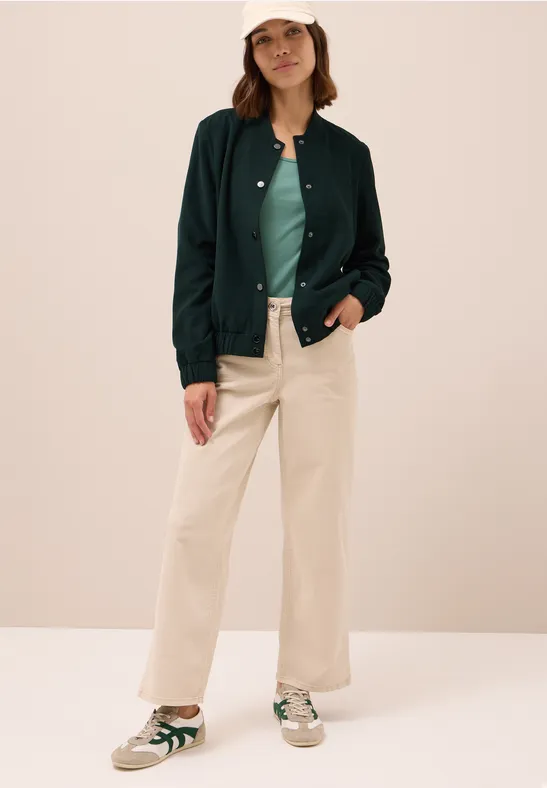 Mini-Cord Blouson ink green