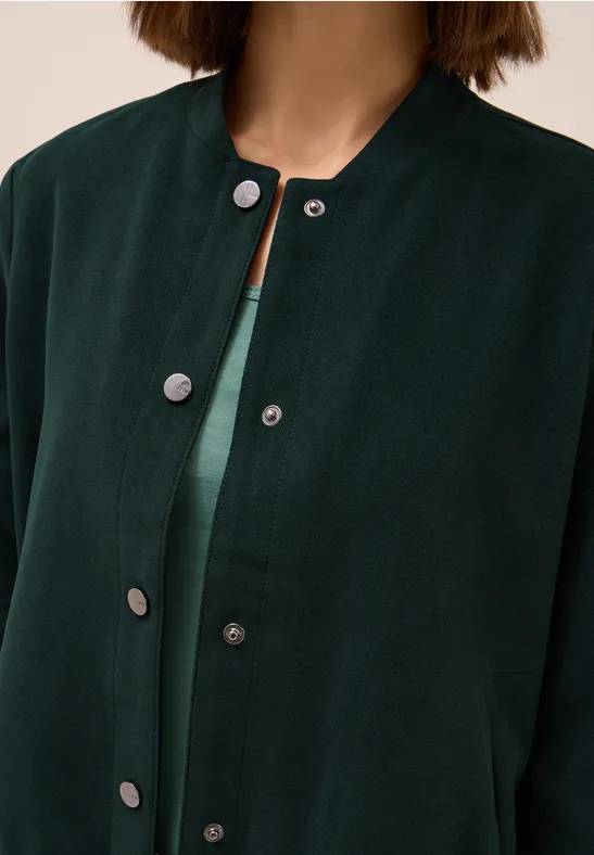Mini-Cord Blouson ink green