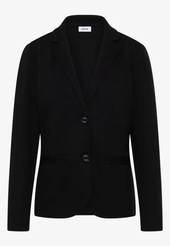 Basic Blazer Black