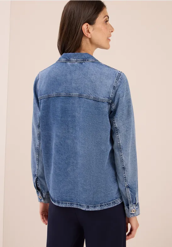 Denim Overshirt authentic used wash