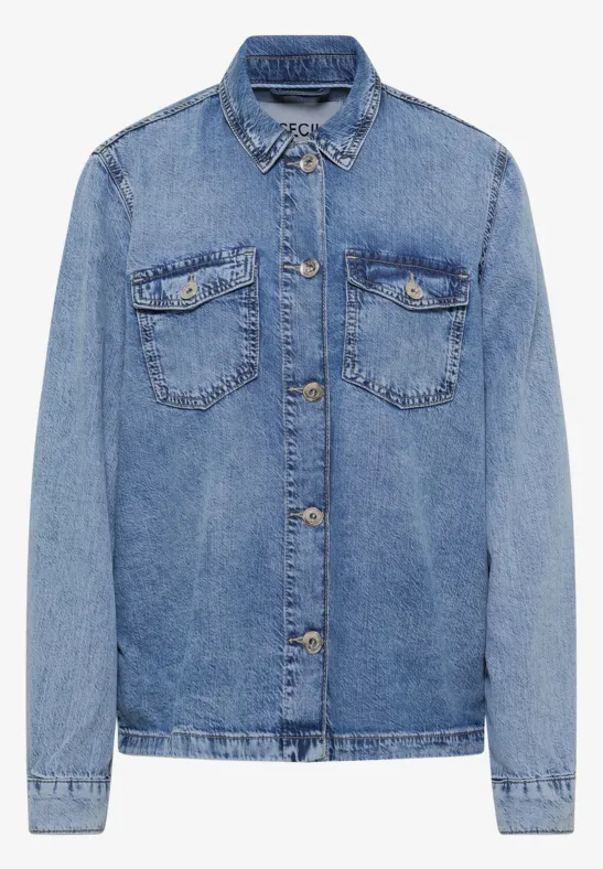Denim Overshirt authentic used wash
