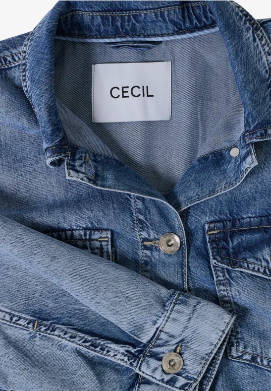 Denim Overshirt authentic used wash
