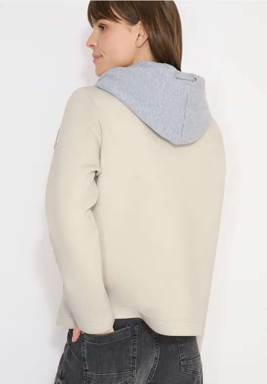 Kurzer Trenchcoat dust beige