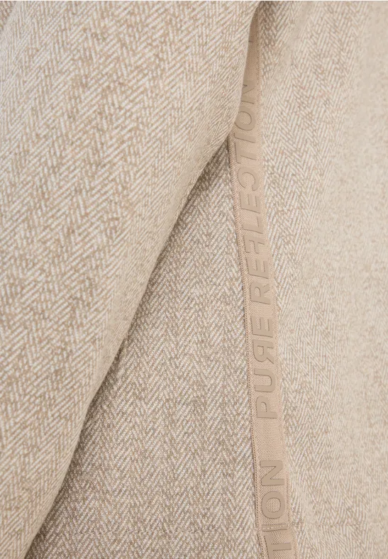 Blazer visgraat creamy white