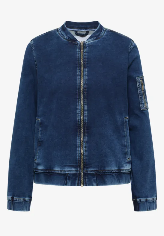Jogg Blouson mid blue used wash