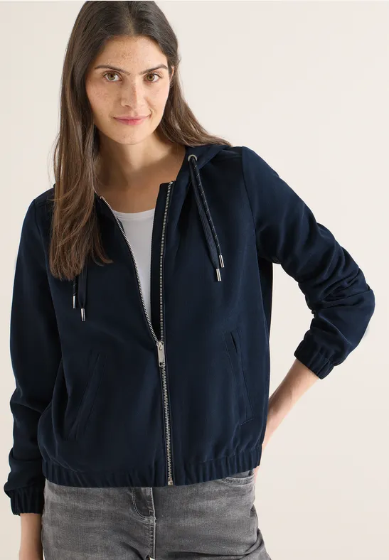 Veste à capuche universal blue