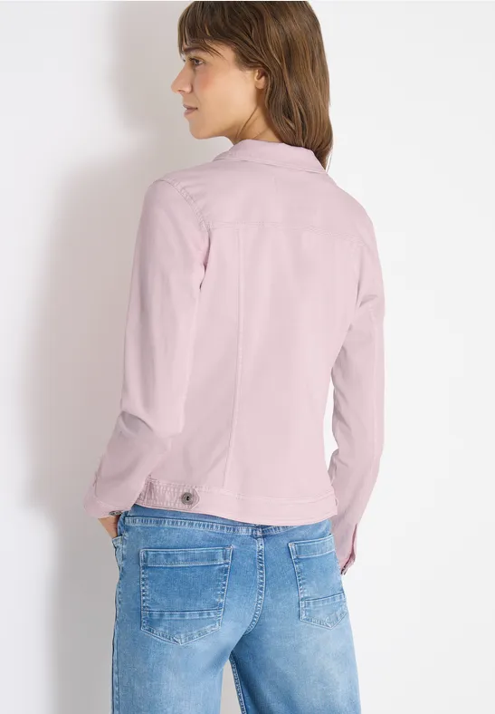 Jeansjacke im Colored-Denim-Look light blush rose
