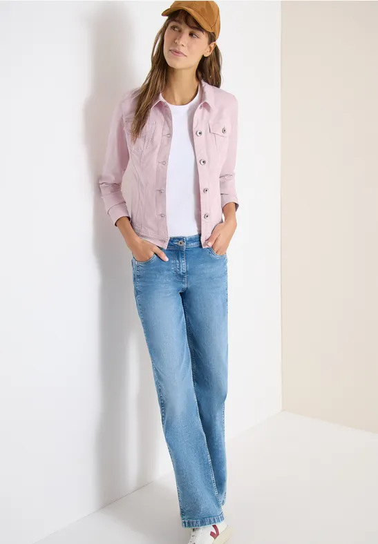 Jeansjacke im Colored-Denim-Look light blush rose
