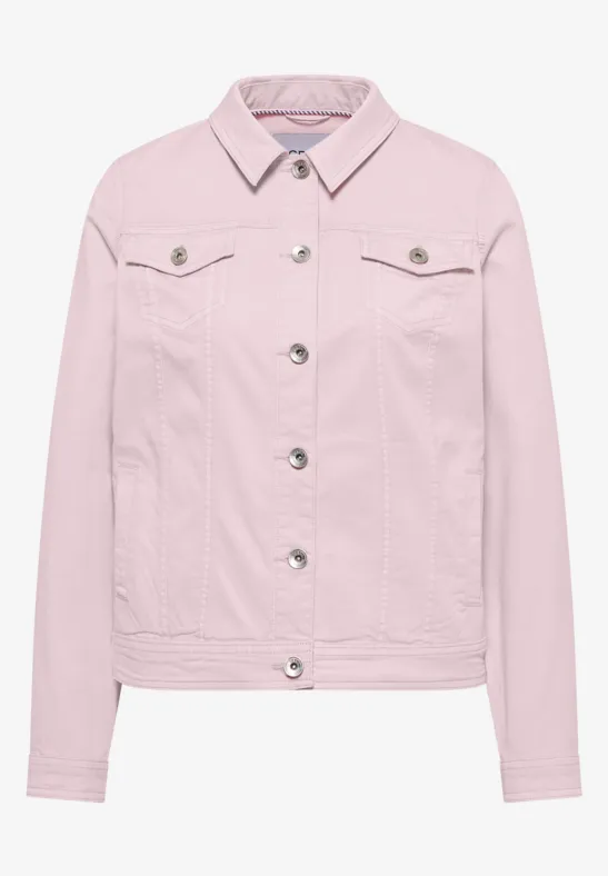 Jeansjacke im Colored-Denim-Look light blush rose