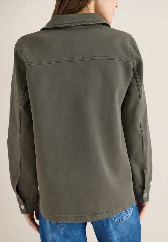 Overshirt sea weed khaki