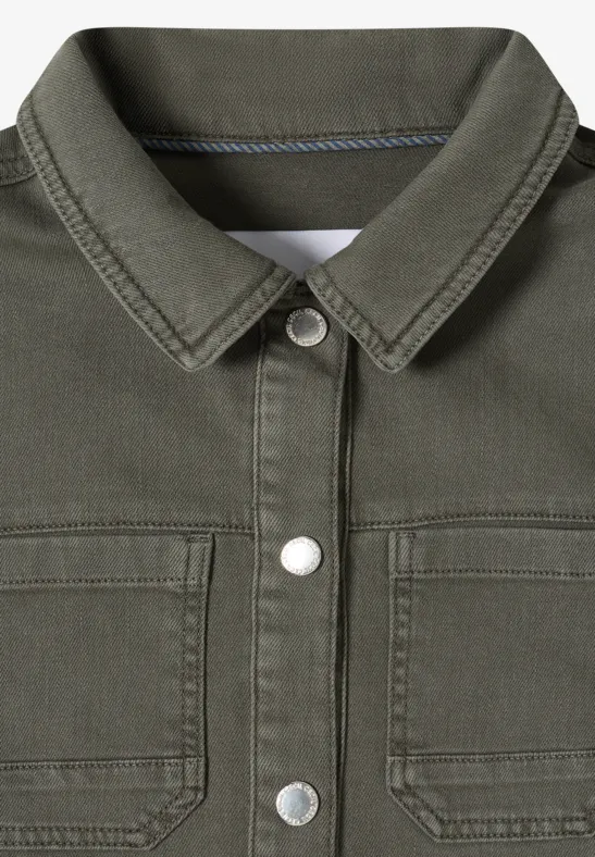 Overshirt sea weed khaki