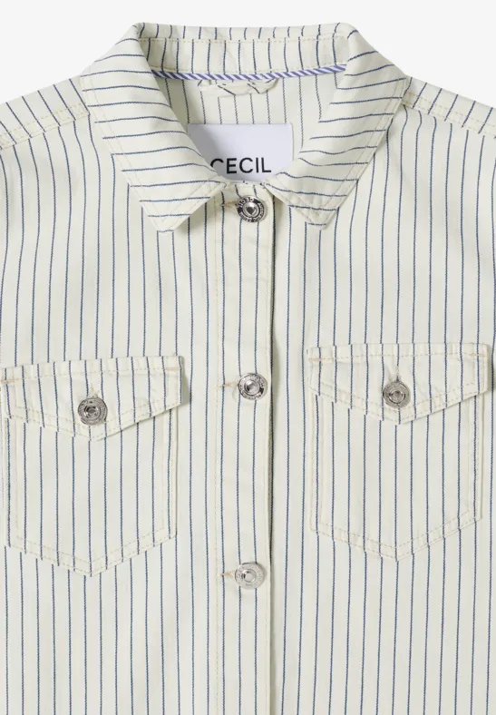 Survêtement rayé vanilla white